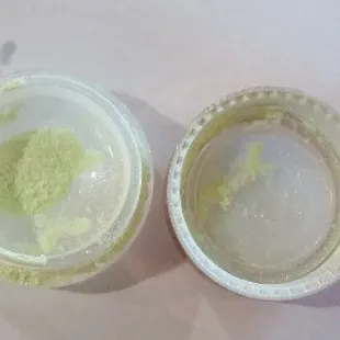 They charged me $2 over a gel nail polish. Luckily, I checked receipt. I bought chrome nail powder $8 for a small box. This is what I got.