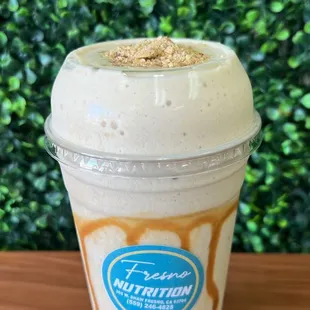 Banana nut protein shake