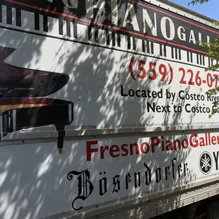 New piano gets delivered...