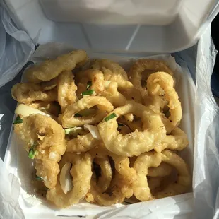 Salt n pep calamari