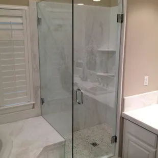 3/8&quot; Frameless Shower Door w/Panel