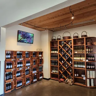 a wine store