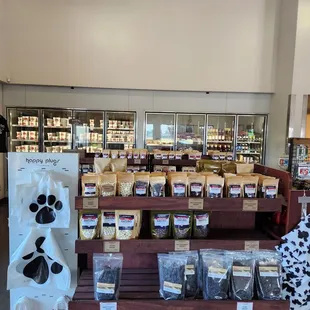 a display of products