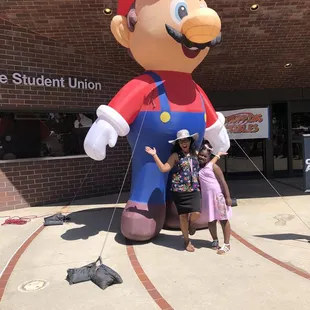 The niece and I with Mario 05/01/22