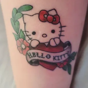 Hello Kitty Tattoo