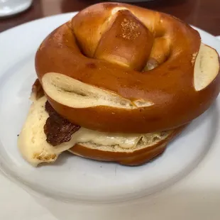 Breakfast Pretzel ($6)