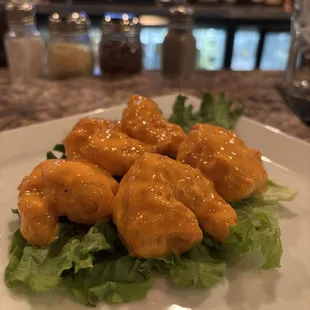 Boom Boom shrimp appetizer