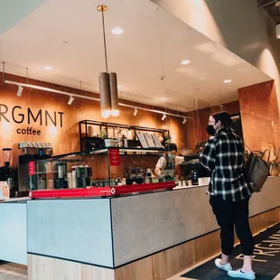 Counter area
