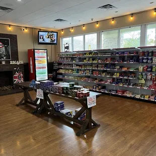 British grocery shop