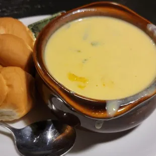 Soup of the day: Cheesy Asparagus