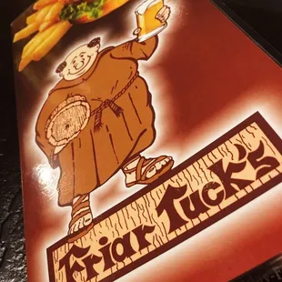 Friar Tucks! Menu