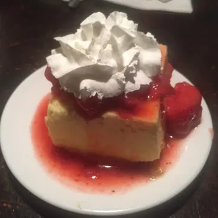 Strawberry cheesecake
