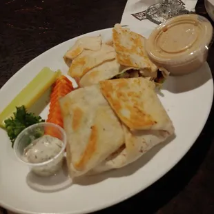 Chicken BLT wrap