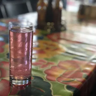 The always refreshing Lavender Fizz cocktail.