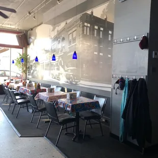 Part of the seating area