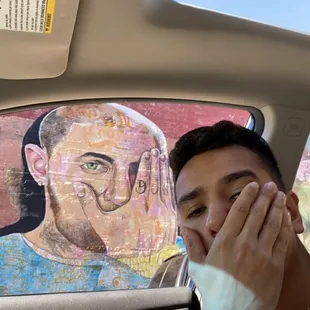 Mural the owner recommended I check out