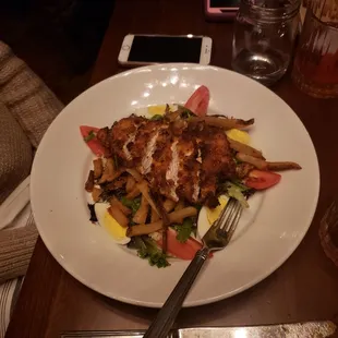 Buttermilk Fried Chicken Salad