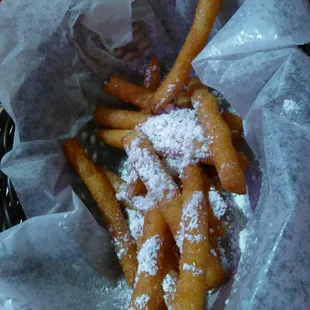 Mmmm funnel cake fries