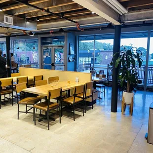 Inside of the brewery