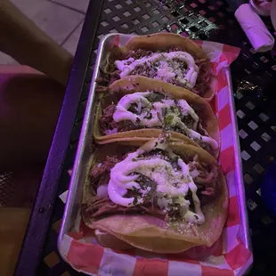 Barbacoa tacos