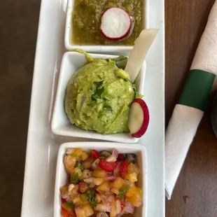 Trio of dips