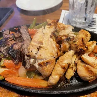Mixed fajitas