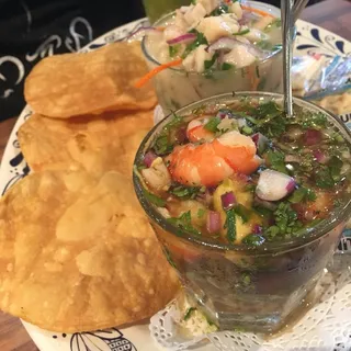 Ceviche Tasting