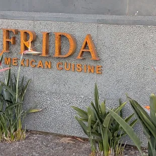 Exterior signage