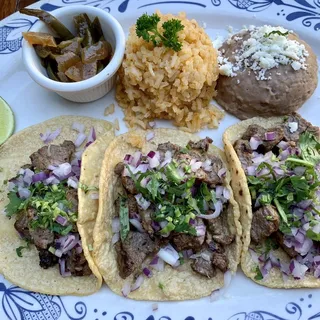 Tacos de Rib Eye