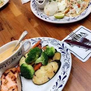 Salmon a la Diabla