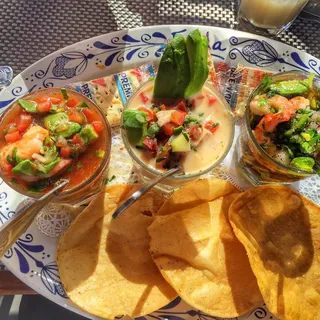Ceviche Tasting
