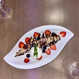 Banana Nutella burrito