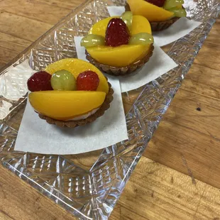Mini fruits tarts