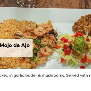 Camarones al Mojo de Ajo