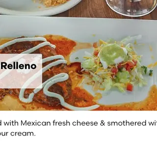 Traditional Chile Relleno