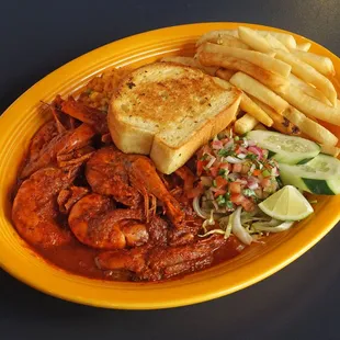 Camarones a la Diabla.