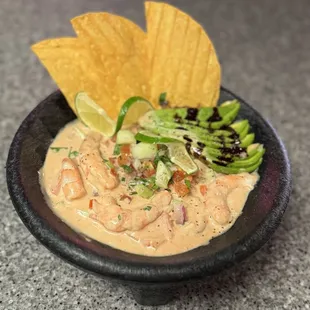 Spring ceviche