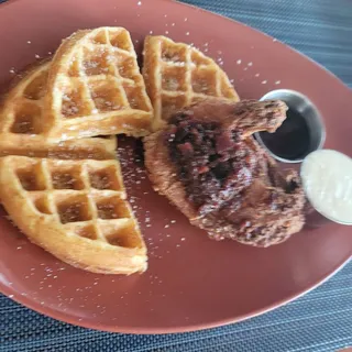 FRIDA Chicken and Waffles