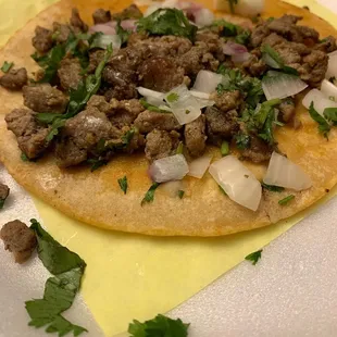 Carne asada tacos