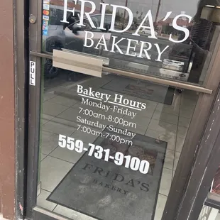 Note posted hours