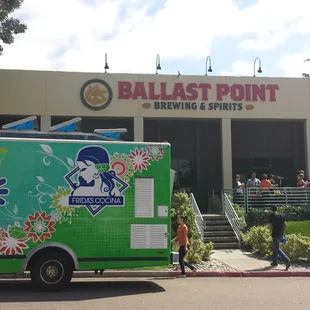 Surprised by the new food truck at Ballast Point.