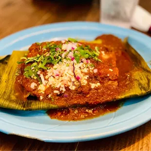 Oaxaca Style Tamale