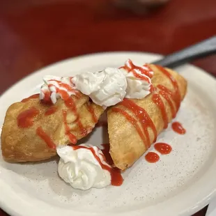 Been craving this!! Cheesecake Burrito :)