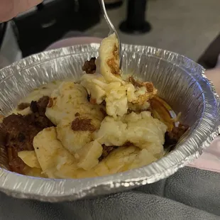 The congealed nasty cheese "dip"