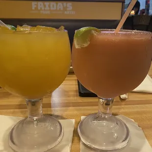 Margaritas- Mango &amp; Strawberry!