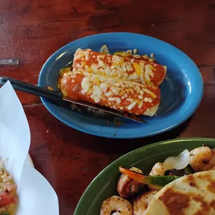 Beef burritos