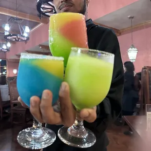 Grizzlies Margarita, Bob Marley  Margarita, Green Apple Margarita