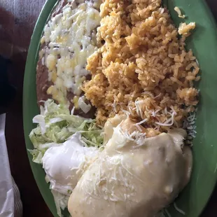 Chicken Chimichanga - absolutely delicious