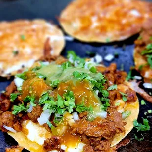 a close up of a taqueria