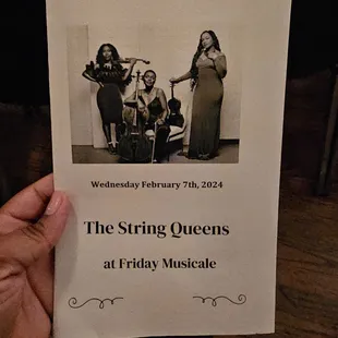 String Queens concert